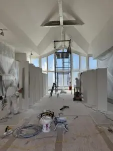 We perfectly protect everything so we can extensively prep your home for professional painting.